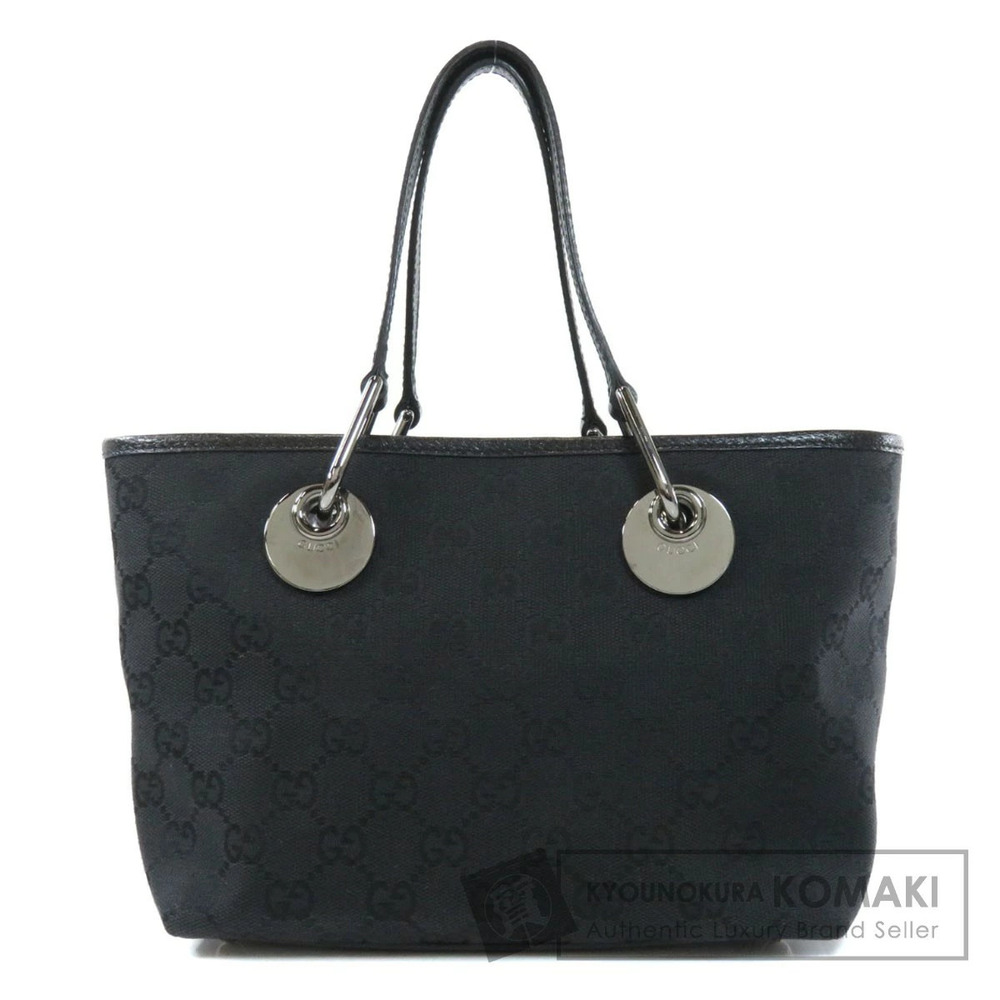 Gucci GG canvas leather Eclipse tote Shoulder bag